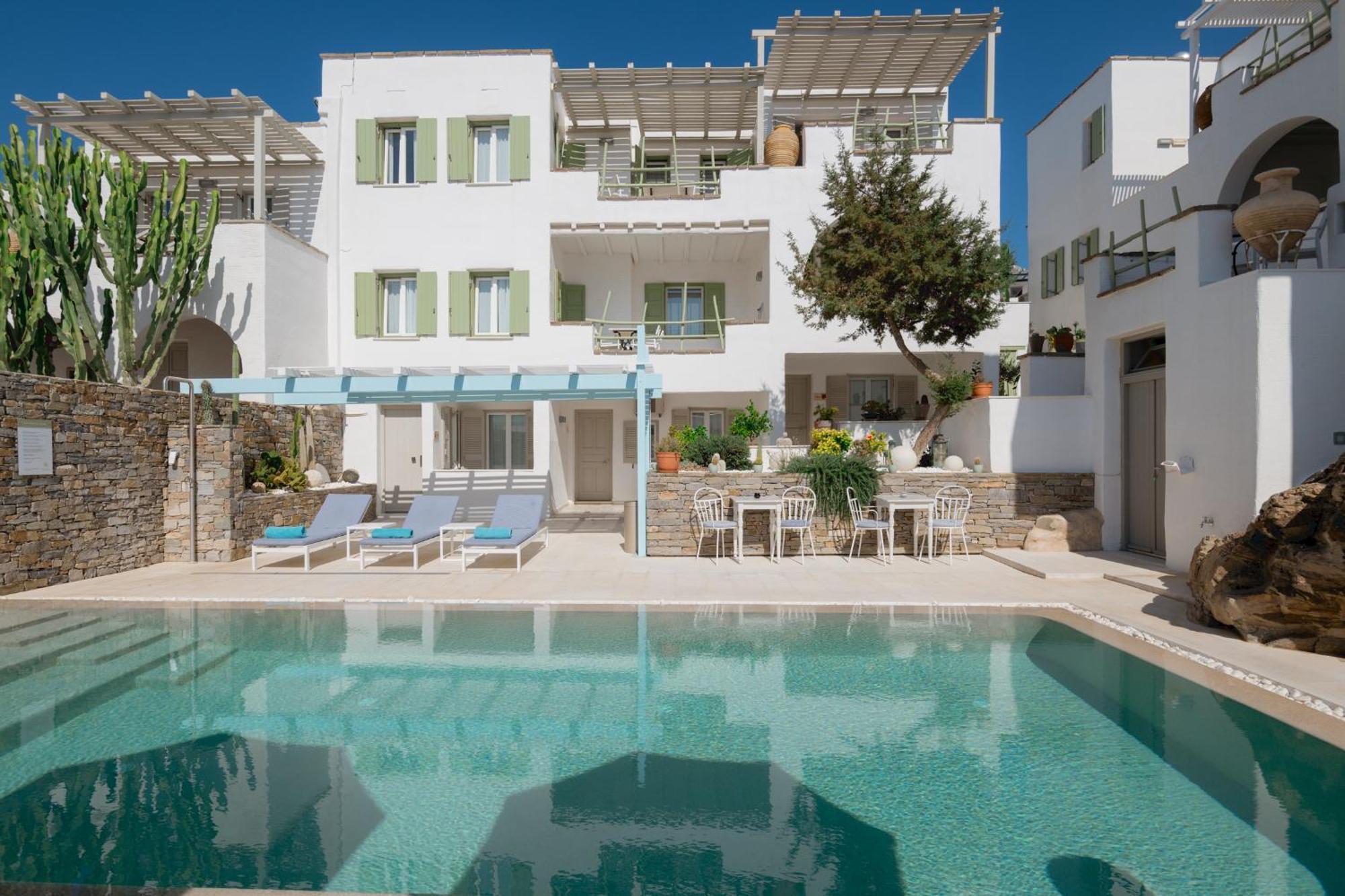 Anthos Apartments Naousa  Bagian luar foto