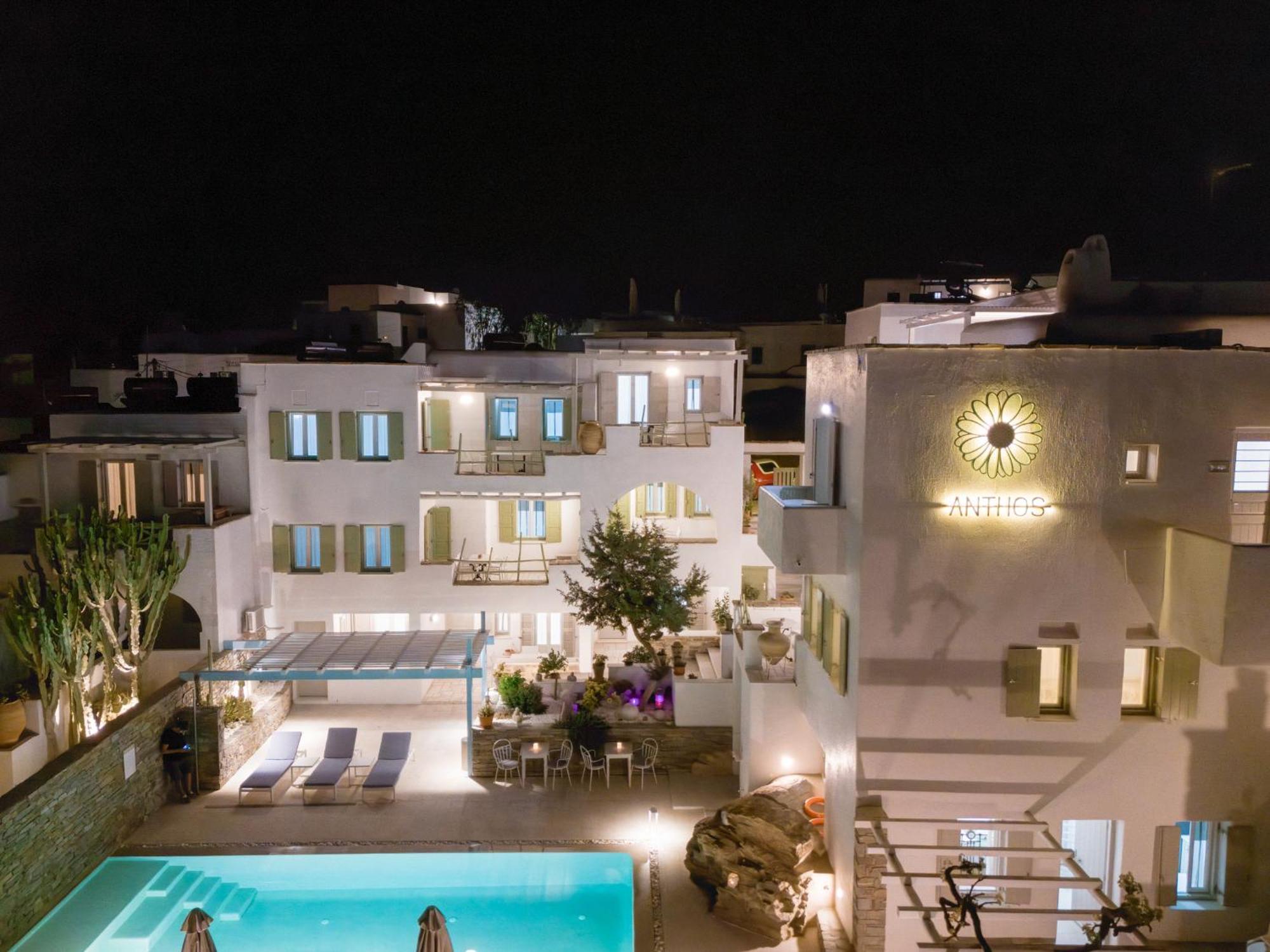Anthos Apartments Naousa  Bagian luar foto